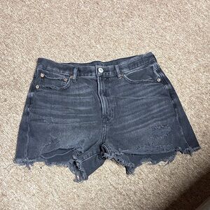 American Eagle Outfitters Charcoal Jean Shorts